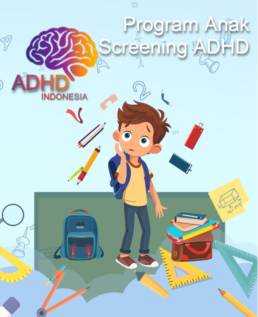 Program ADHD Indonesia Kabupaten Gorontalo Utara Screening ADHD Non-Diagnostik